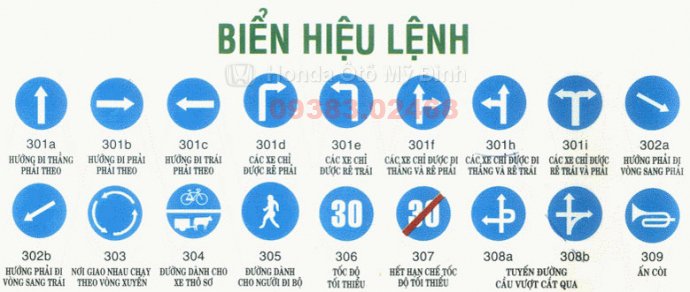 Biển báo hiệu lệnh