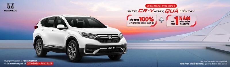 Honda Crv tháng 5 năm 2023